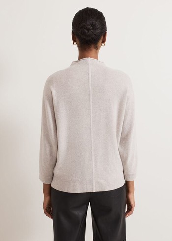 Phase Eight Layla Cashmere Knitwear Grey Australia | IN7580362